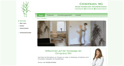 Desktop Screenshot of chiropraxis-mg.de